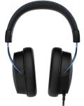 Ακουστικά Gaming HyperX - Cloud Alpha S, 7.1, μαύρα/μπλε - 4t