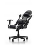 Καρέκλα gaming DXRacer - Prince P132-NW, μαύρο/ λευκό - 4t