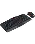 Gaming σετ Redragon - S101-5, πληκτρολόγιο και ποντίκι, μαύρα - 3t