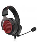 Ακουστικά gaming Redragon - Luna H540, μαύρο/κόκκινο - 3t