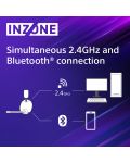 Gaming ακουστικά Sony - Inzone H7, PS5, ασύρματα, λευκά - 7t