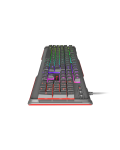 Πληκτρολόγιο Gaming Genesis - Rhod 400, RGB, μαύρο - 3t