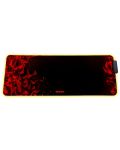 Gaming pad για ποντίκι Marvo - MG011, XL, μαλακό, μαύρο/κόκκινο - 1t
