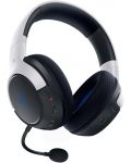 Ακουστικά Razer Gaming - Kaira, Playstation 5, Ασπρόμαυρο - 2t