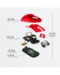 Ποντίκι gaming  Logitech - Pro X Superlight,ασύρματο, κόκκινο - 7t