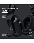 Gaming ακουστικά Logitech - G733, ασύρματα, μαύρα - 6t