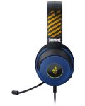 Ακουστικά gaming Razer - Kraken V3 X Fortnite Ed., μαύρα/μπλε - 2t