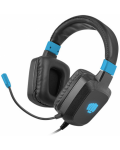 Gaming ακουστικά Fury - Raptor, μαύρα/μπλε - 1t