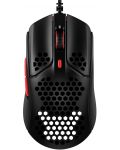 Gaming ποντίκι HyperX - Pulsefire Haste, οπτικό, μαύρο/κόκκινο - 1t