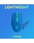 Gaming ποντίκι Logitech - G305 Lightspeed, Οπτικό , μπλε - 6t