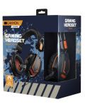 Ακουστικά gaming Canyon - Fobos GH-3A, μαύρο/πορτοκαλί - 4t
