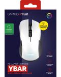 Ποντίκι gaming Trust - GXT 923 Ybar, οπτικό, ασύρματο, λευκό - 5t