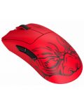 Ποντίκι gaming Razer - DeathAdder V3 Pro Faker Edition, οπτικό, ασύρματο, κόκκινο - 2t
