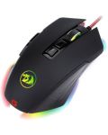 Gaming ποντίκι Redragon - Dagger2 M715, οπτικό, RGB, μαύρο - 2t