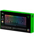 Πληκτρολόγιο Gaming Razer - BlackWidow V3 Mini HyperSpeed/Yellow, μαύρο - 8t