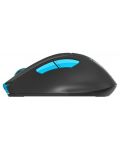 Gaming ποντίκι A4tech - Fstyler FG30S, οπτικό ασύρματο, μαύρο/μπλε - 6t