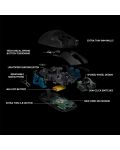 Gaming ποντίκι Logitech - G Pro, Οπτικό , 16K DPI, ασύρματο, μαύρο - 8t