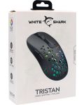 Ποντίκι gaming White Shark - TRISTAN, οπτικό, μαύρο - 8t