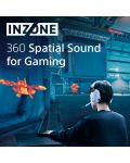 Gaming ακουστικά Sony - Inzone H7, PS5, ασύρματα, λευκά - 4t