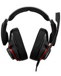 Ακουστικά gaming EPOS - GSP 600, μαύρο/κόκκινο - 5t
