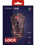 Gaming ποντίκι Trust - GXT 133 Locx, μαύρο  - 6t