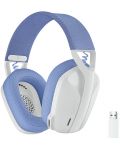 Ακουστικά Gaming Logitech - G435, ασύρματα, λευκά - 1t