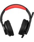 Gaming ακουστικά Marvo - HG9065, μαύρα/κόκκινα - 3t