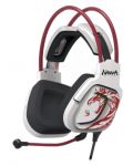 Ακουστικά gaming A4Tech Bloody - G575 Naraka, λευκό/κόκκινο - 1t
