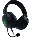 Gaming ακουστικά Razer - Kraken V3 Hypersense, μαύρα - 3t
