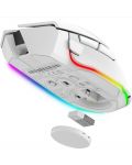 Ποντίκι gaming Razer - Basilisk V3 Pro, οπτικό, ασύρματο, λευκό - 3t