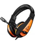 Gaming ακουστικά Canyon - Star Raider GH-1A, μαύρα/πορτοκαλί - 2t