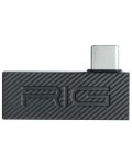 Ακουστικά gaming Nacon - RIG 600 Pro HS, PS4, ασύρματα, μαύρα - 6t