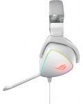 Gaming ακουστικά Asus - ROG Delta, λευκά - 3t
