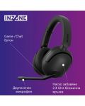 Ακουστικά gaming Sony - INZONE H5, ασύρματα , μαύρα  - 7t