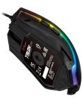 Σετ gaming Thermaltake - ποντίκι Talon Elite RGB, οπτικό, pad, μαύρο - 4t