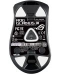 Gaming ποντίκι ASUS - ROG Gladius III, οπτικό, ασύρματο, μαύρο - 4t