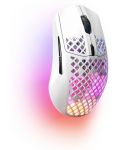 Gaming ποντίκι  SteelSeries - Aerox 3 (2022), ασύρματο, άσπρο - 2t