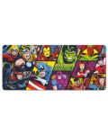 Gaming  mouse pad Erik - Marvel Characters, XL, απαλό - 1t