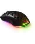 Gaming ποντίκι SteelSeries - Aerox 3, Οπτικό , ασύρματο, μαύρο - 3t