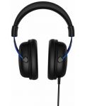 Gaming ακουστικά με μικρόφωνο HyperX - Cloud Blue, PS5, μαύρα - 3t