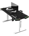 Γραφείο gaming Ultradesk - Force, λευκό - 2t