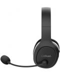 Gaming ακουστικά Trust - GXT 391 Thian, μαύρα/λευκά - 5t