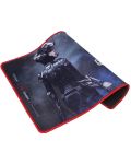 Gaming pad Marvo - G15, M, μαλακό, μαύρο/κόκκινο - 4t