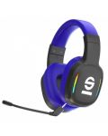 Ακουστικά gaming Sparco - RACE, ασύρματα, μπλε - 1t