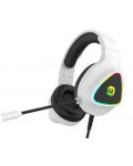Ακουστικά gaming  Canyon - Shadder GH-6, Λεύκα  - 1t