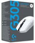 Gaming ποντίκι Logitech - G305 Lightspeed, Οπτικό , λευκό - 11t