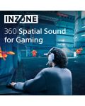 Gaming ακουστικά Sony - Inzone H9, PS5, ασύρματα, λευκά - 4t