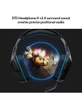 Ακουστικά Gaming Logitech G432 - 7.1 Surround, μαύρα - 3t