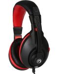 Gaming ακουστικά Marvo - H8321, μαύρα/κόκκινα - 3t