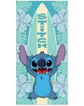 Πετσέτα Cine Replicas Disney: Lilo & Stitch - Surf Stitch, 140 x 70 cm - 1t